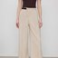 Cream Tailored Trousers