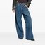 Curved Barrel-Leg Jeans