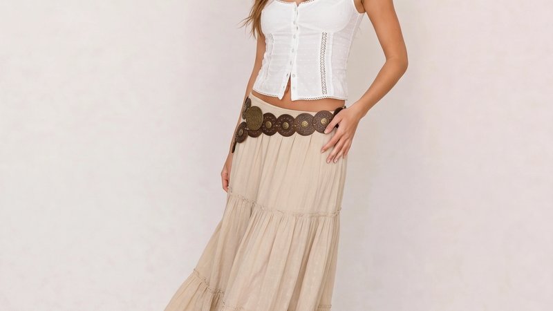 Boho Skirt Outfits: How to Pick Maxi, Midi or Handkerchief