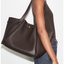 Brown Leather Tote Bag