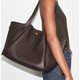 Braune Tote-Bag aus Leder