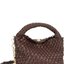 Brown Woven Shoulder Bag