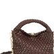Brown Woven Shoulder Bag