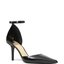 Black Ankle-Strap Pumps