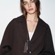 Brown Relaxed Blazer