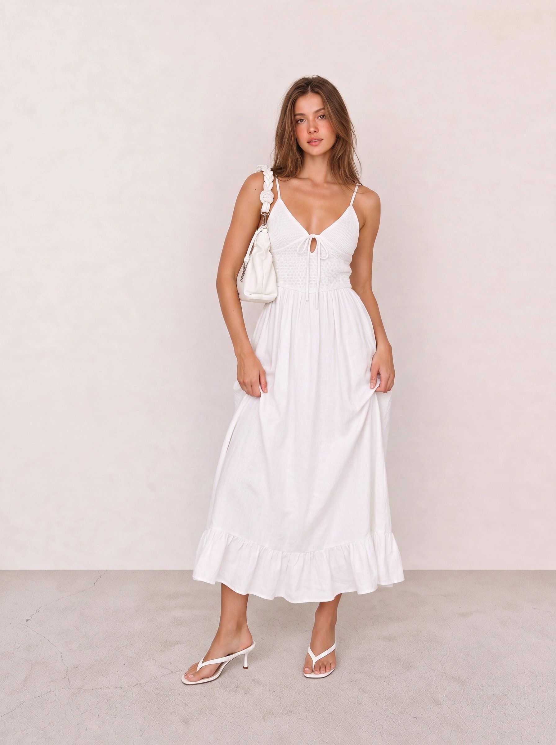 Pure White Outfit 08
