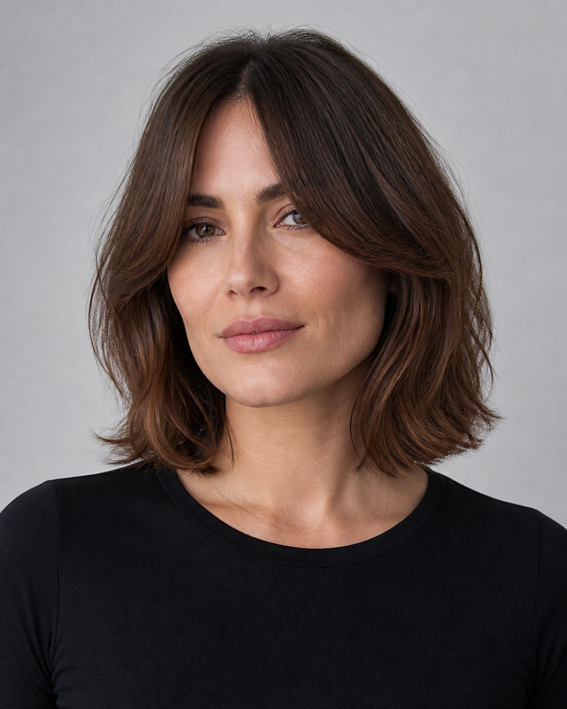 Curtain Bangs for Square Faces: Length, Parting & Styling Choices