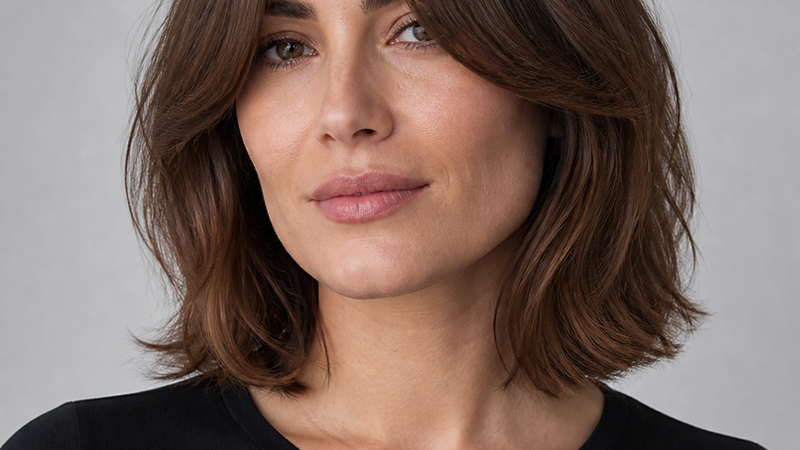Curtain Bangs for Square Faces: Length, Parting & Styling Choices