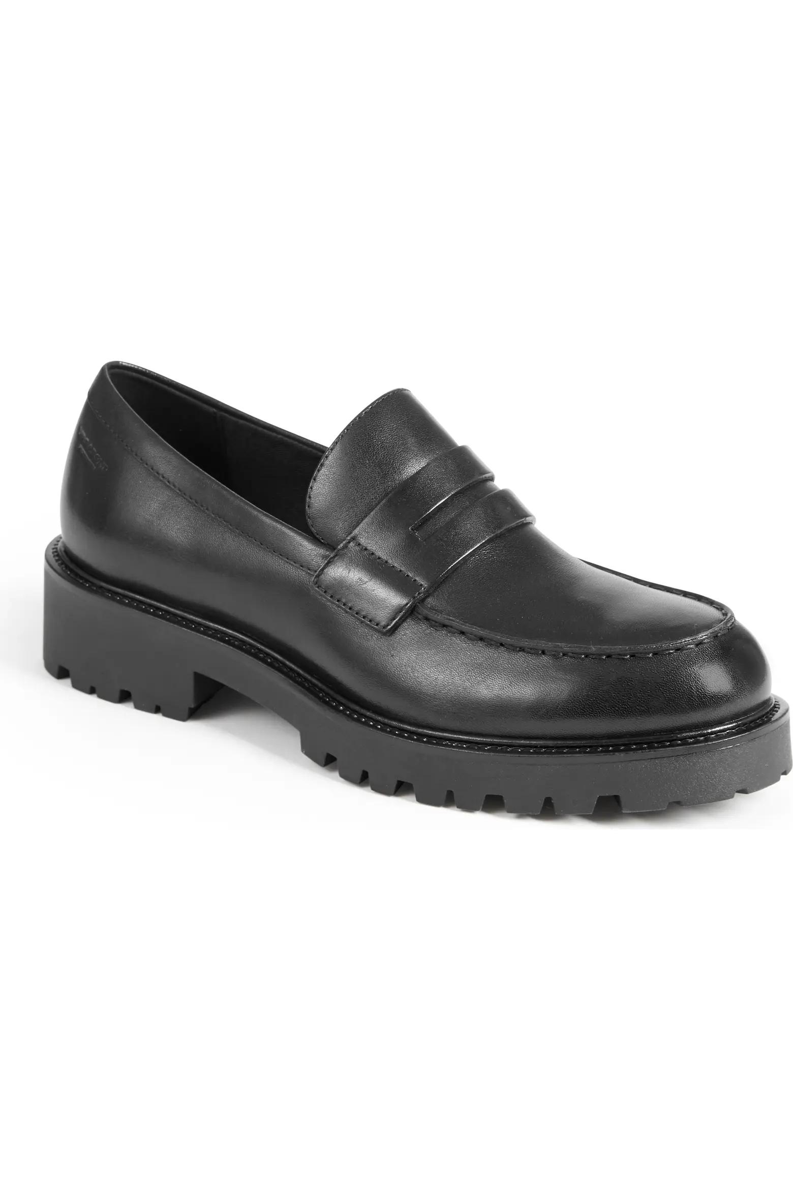 Black Chunky Loafers