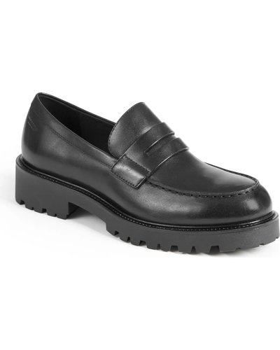 Black Chunky Loafers