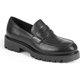 Schwarze Chunky Loafer