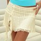 White Lace Handkerchief Mini Skirt