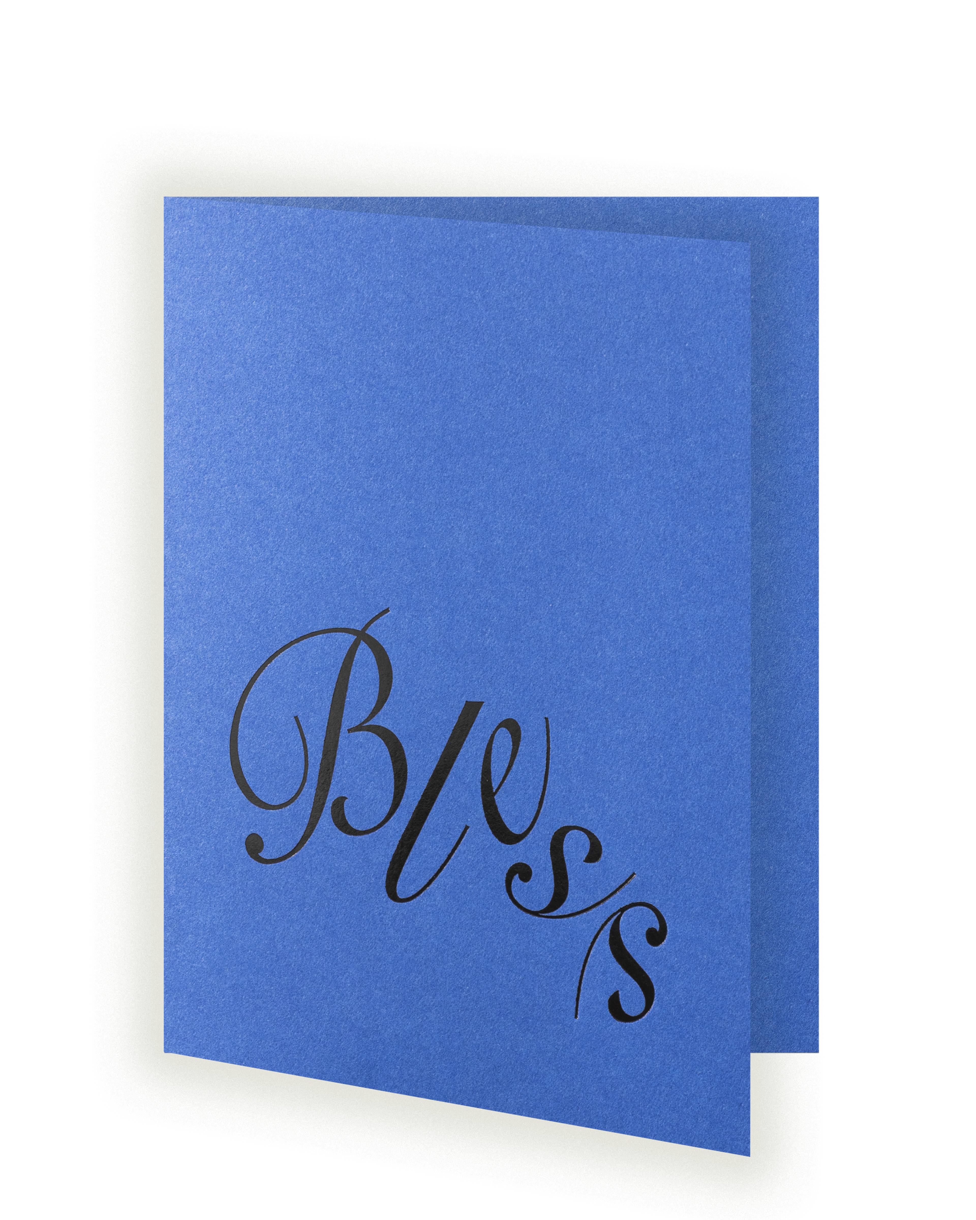 Greeting card slightly ajar