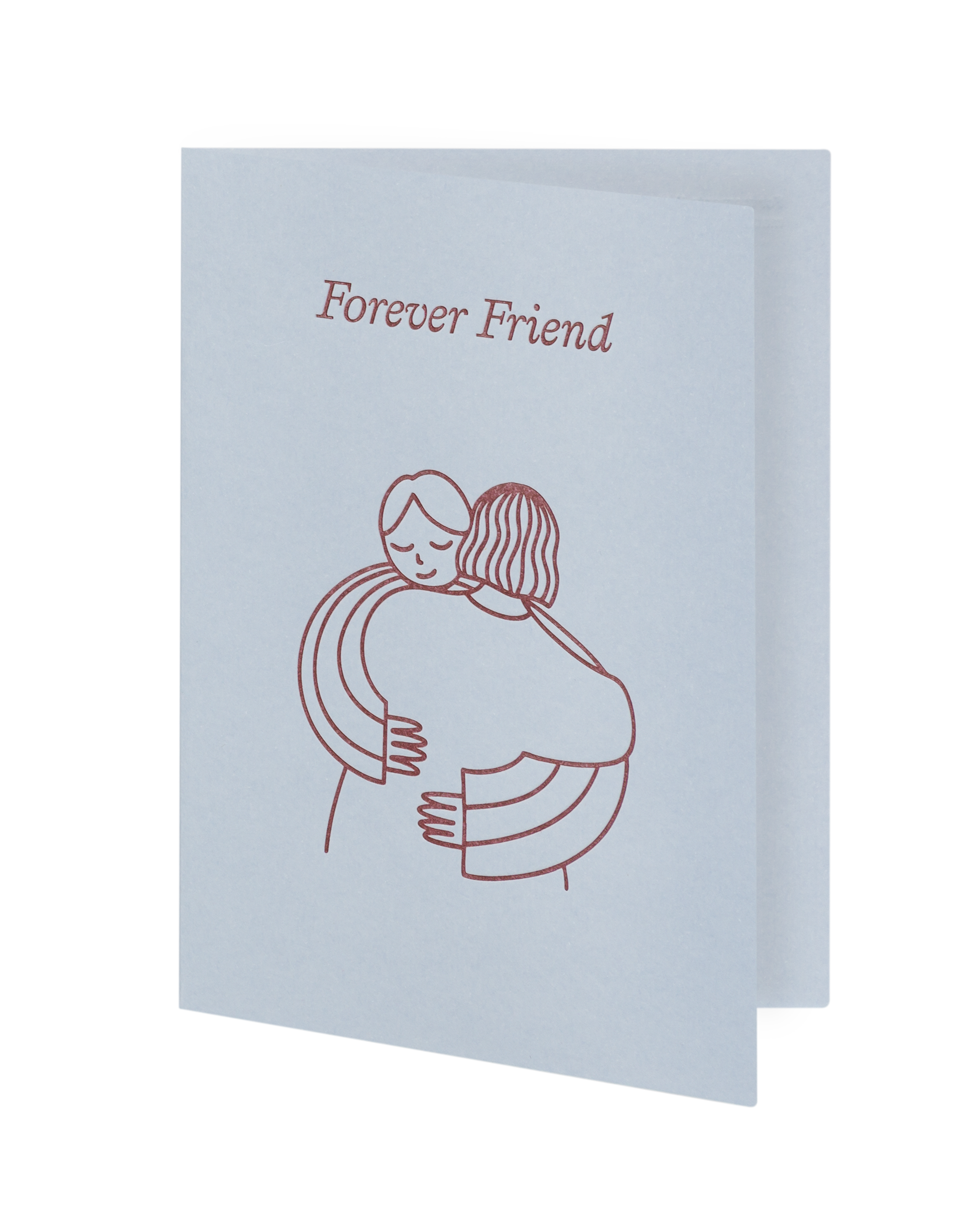 Greeting card slightly ajar