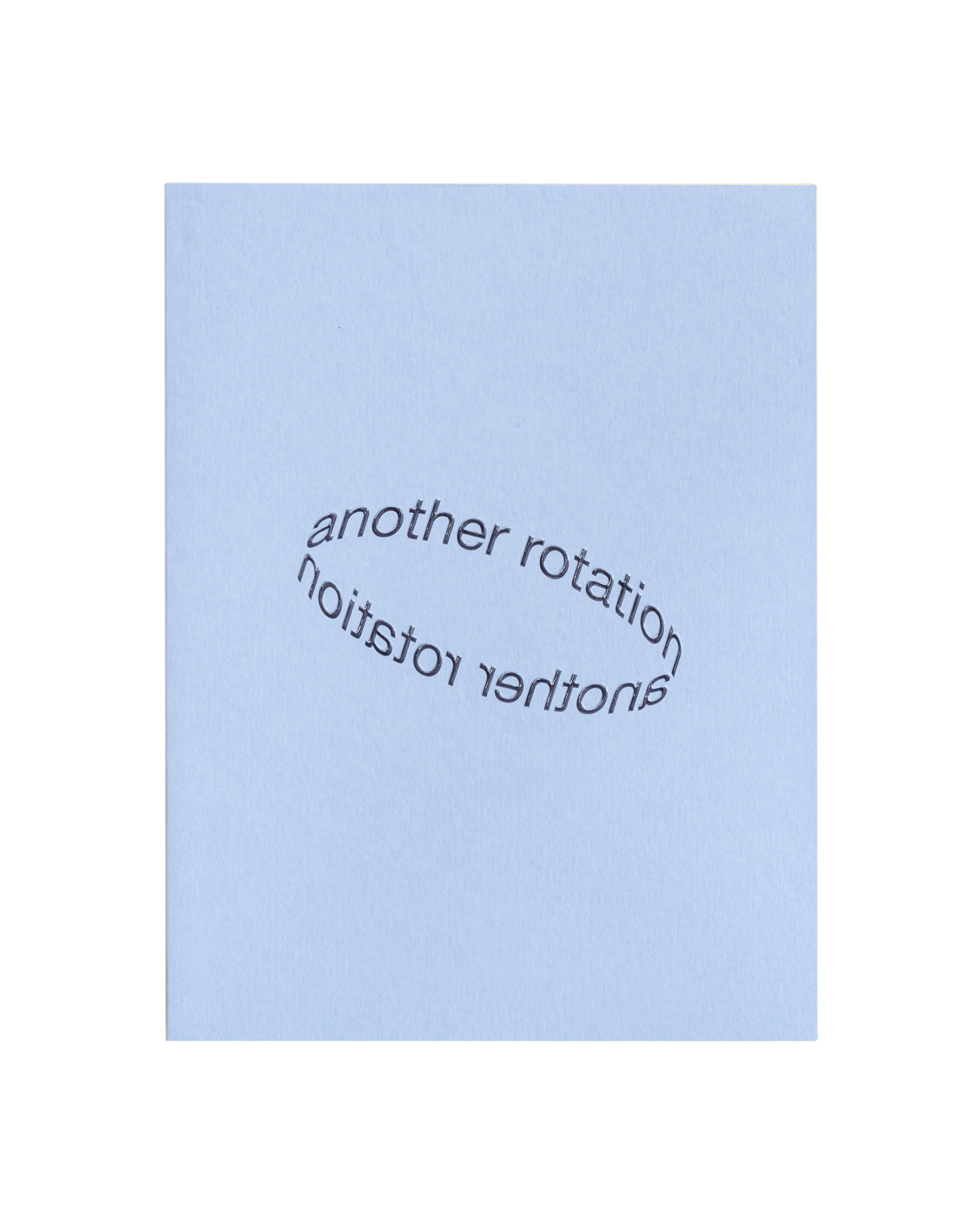 The front of the 'Another Rotation' card