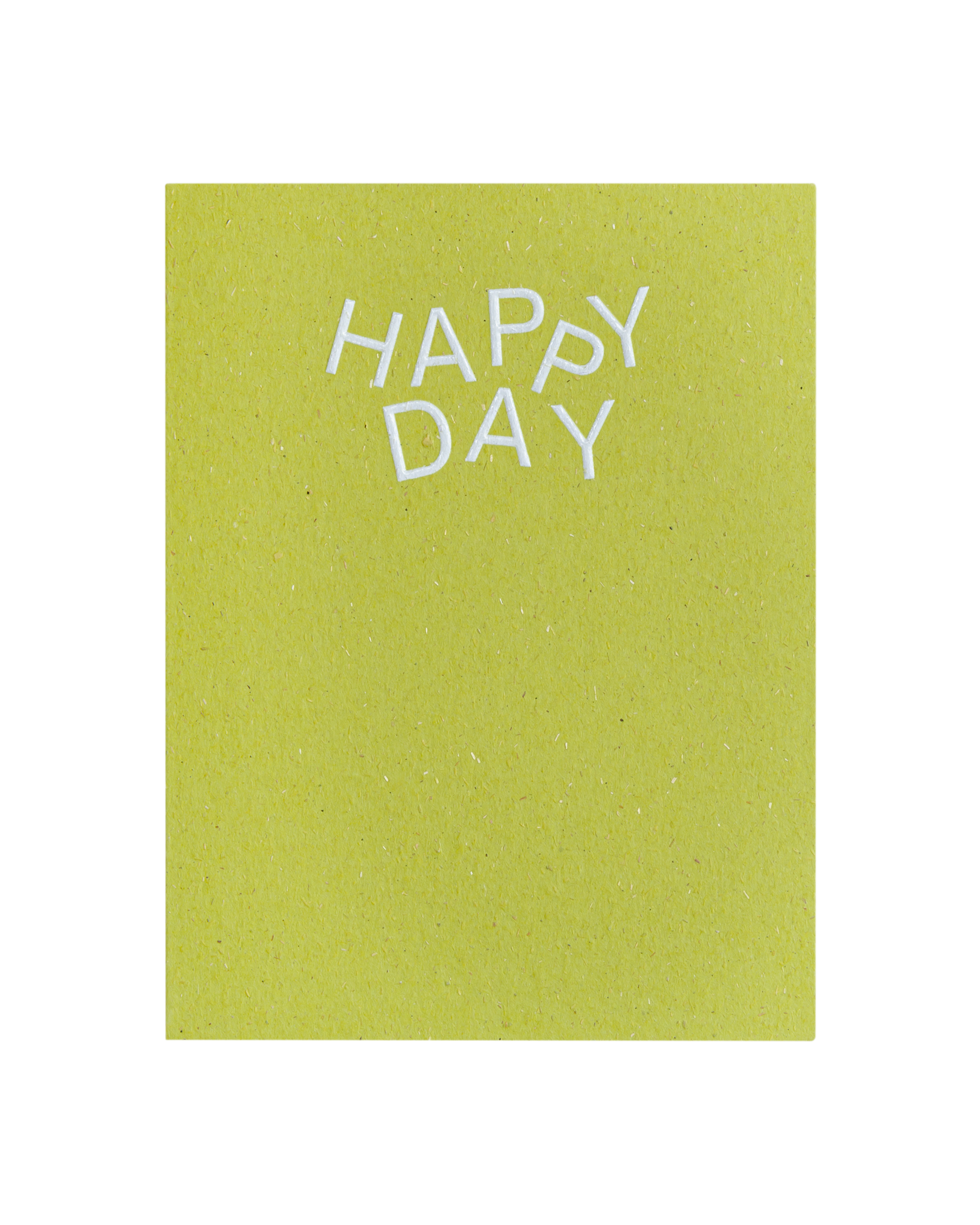 The front of the 'Happy Day' card