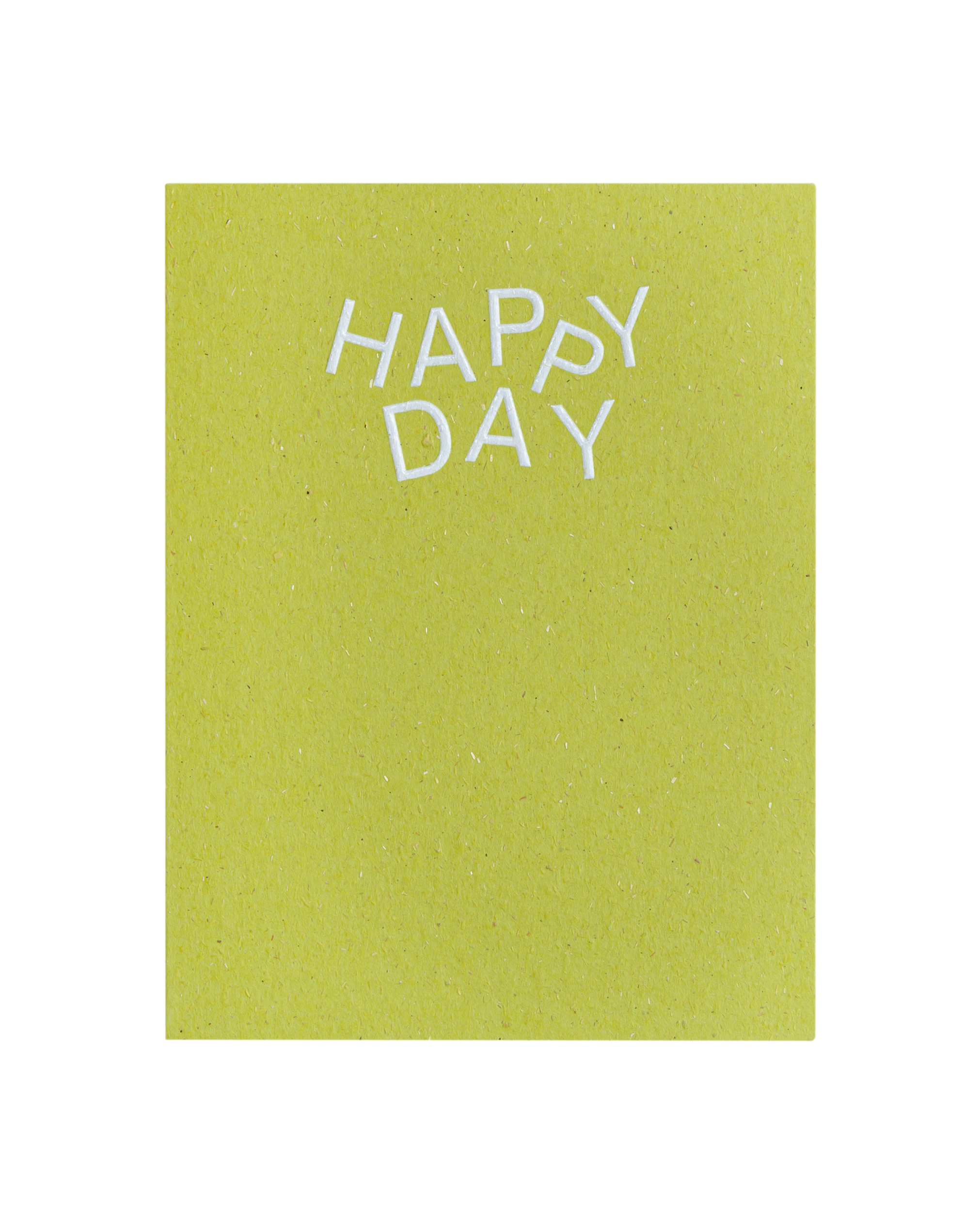 The front of the 'Happy Day' card