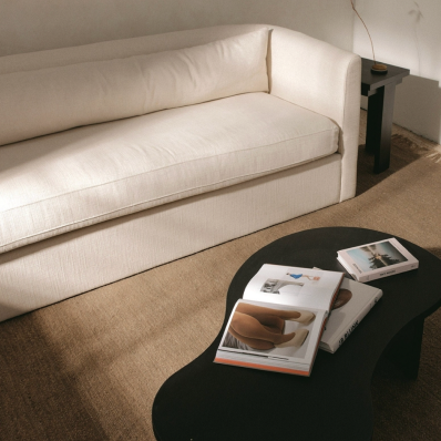 sofa and table
