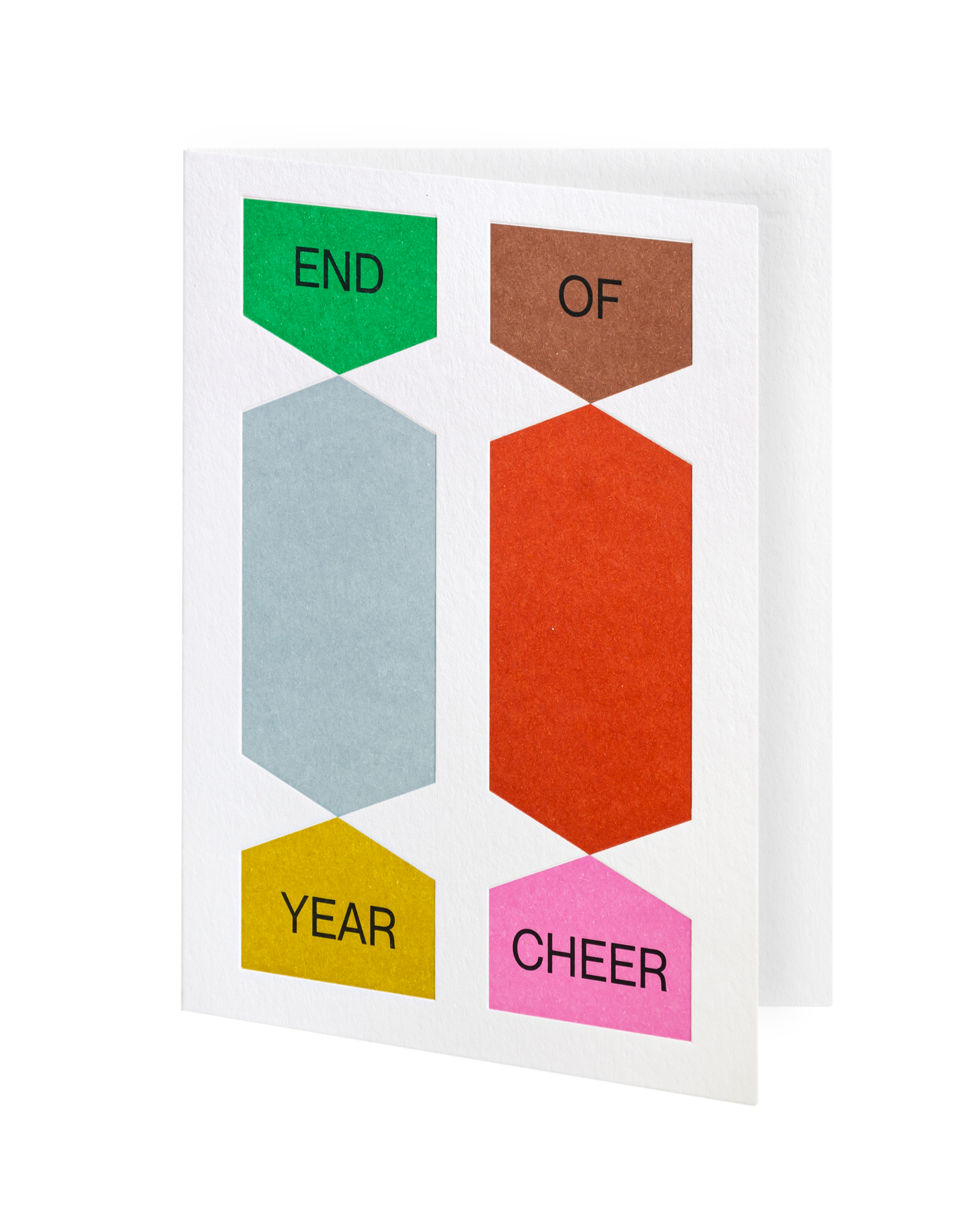 Greeting card slightly ajar