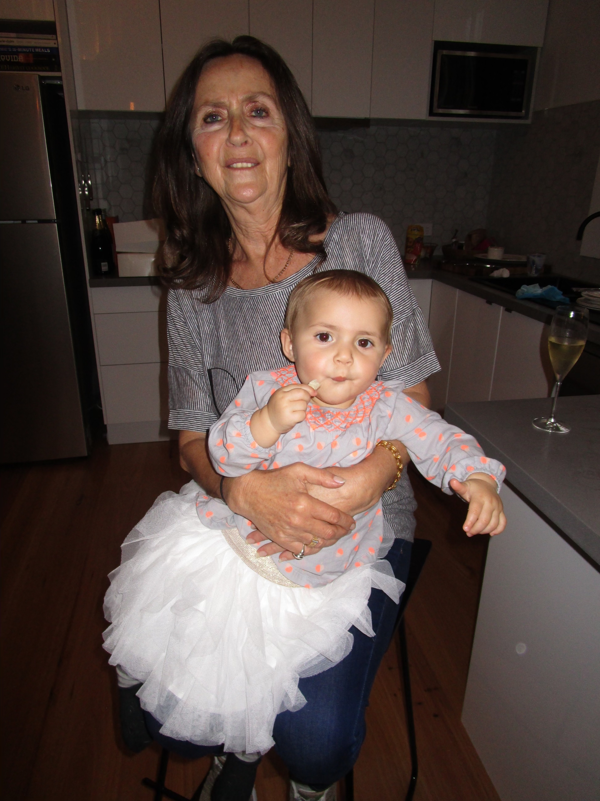 Kate with children