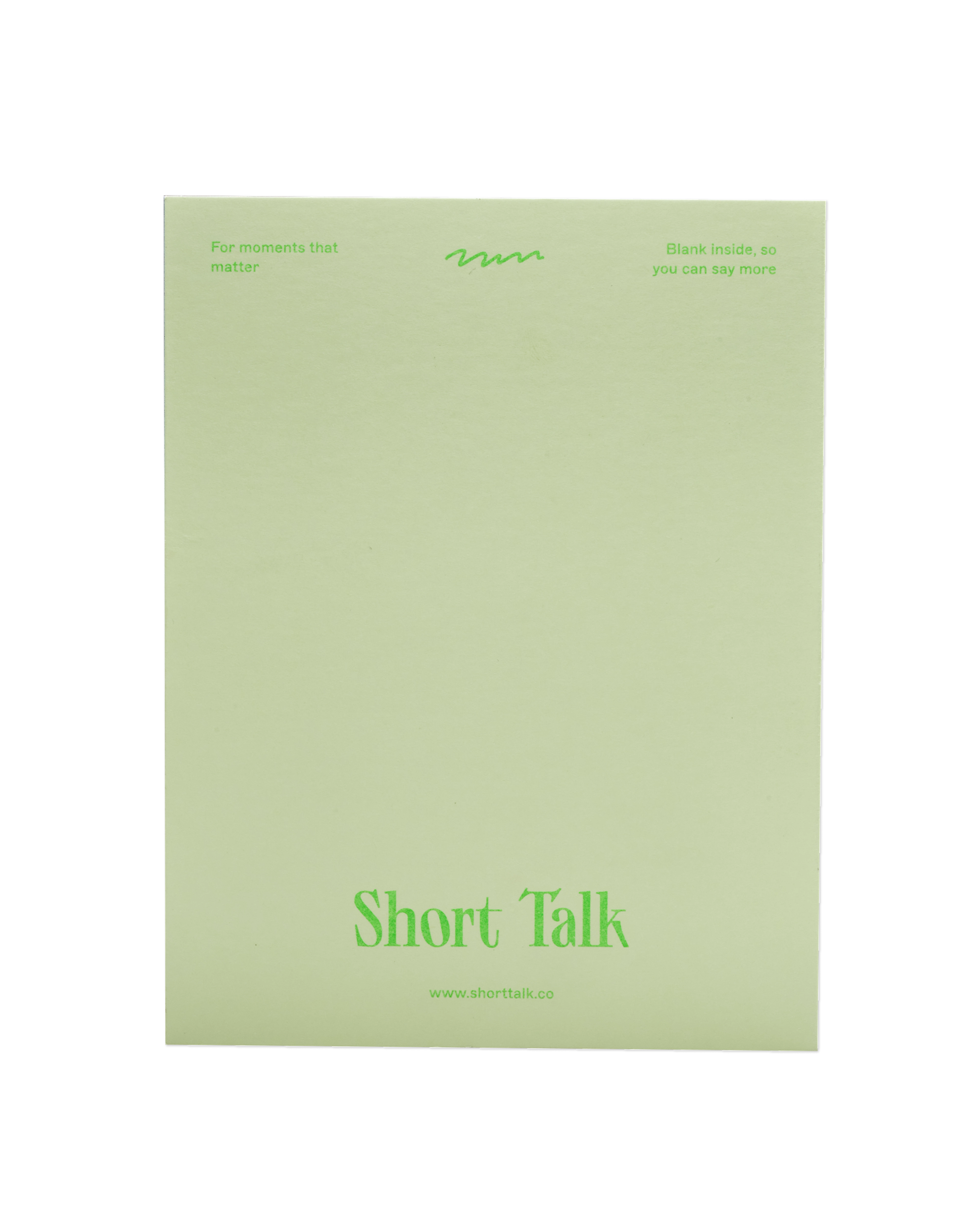 The back of the 'Your Day Your Way' card