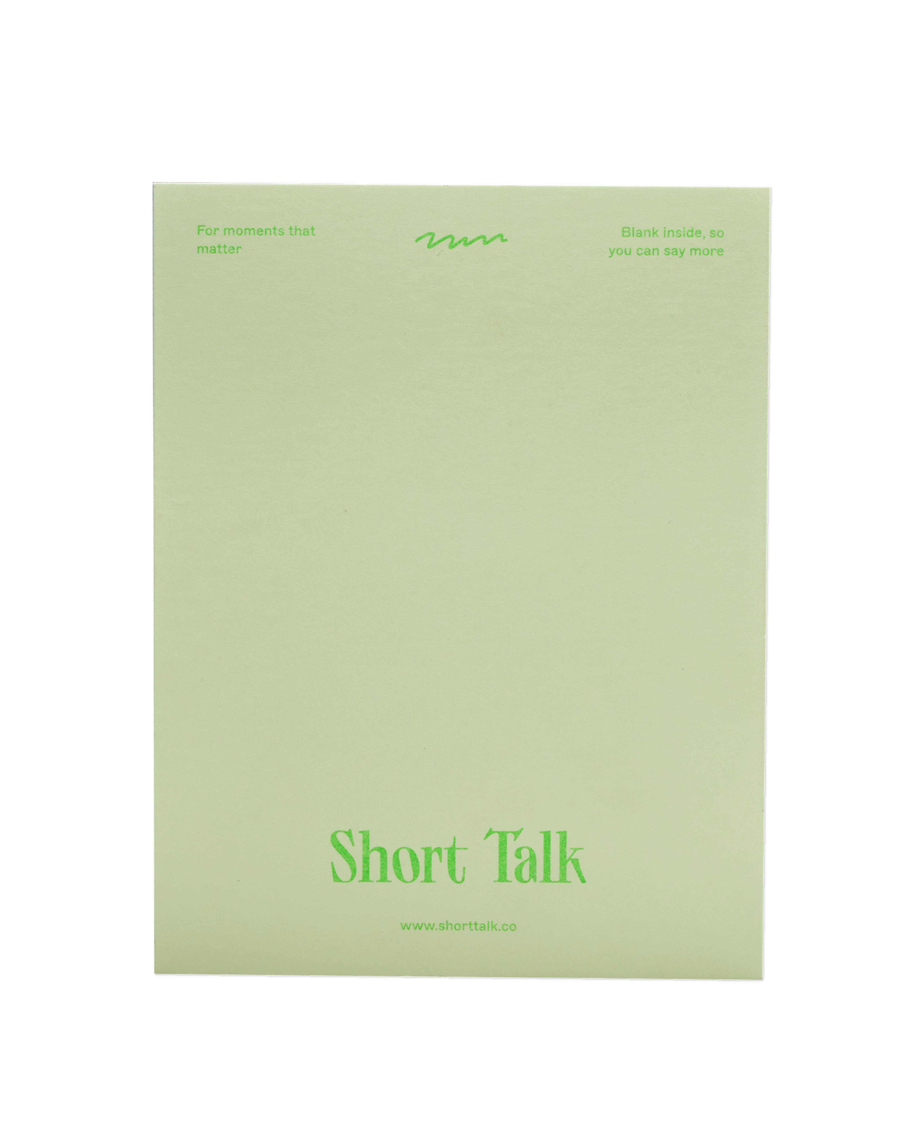 The back of the 'Your Day Your Way' card