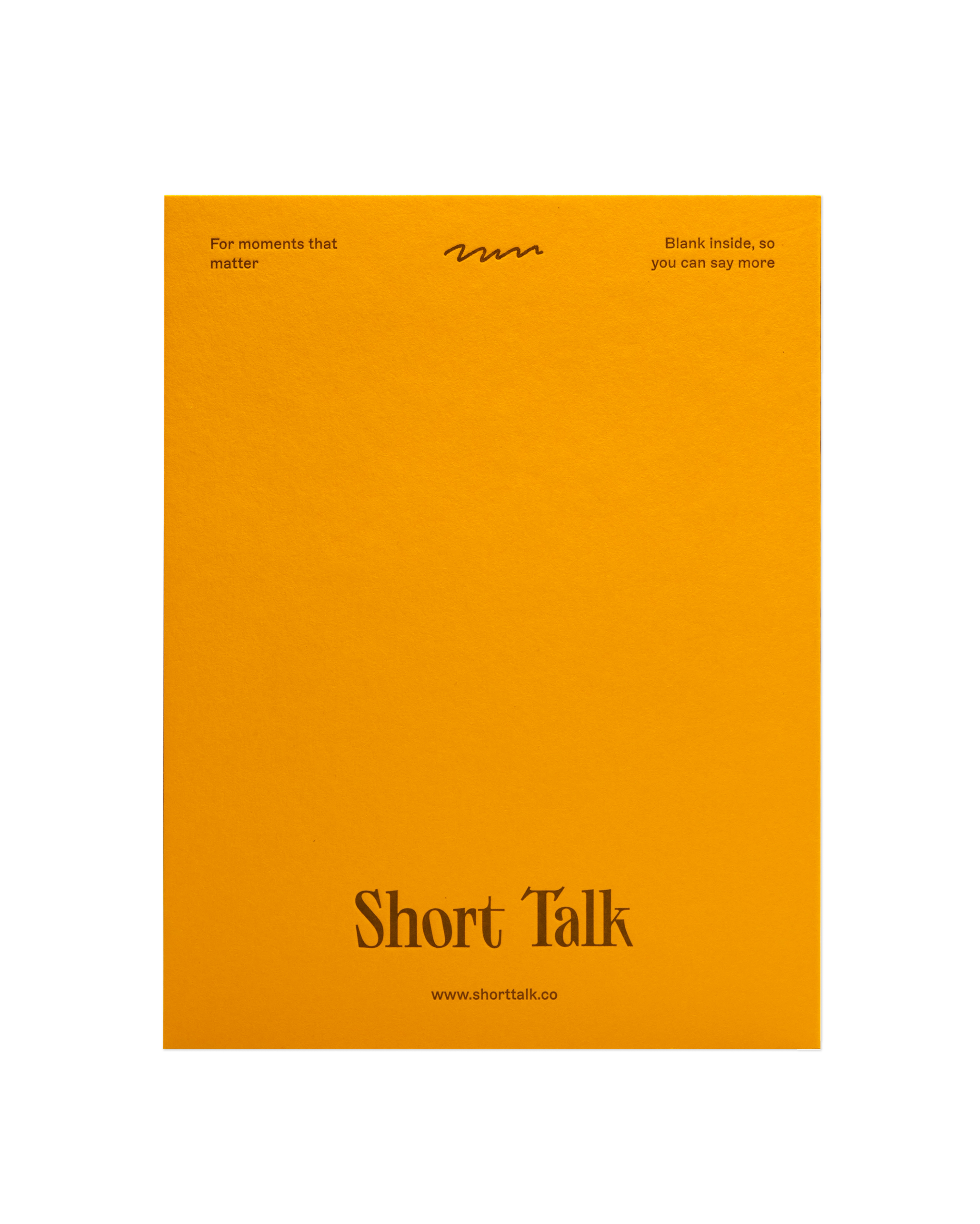 The back of the 'Sunny' card