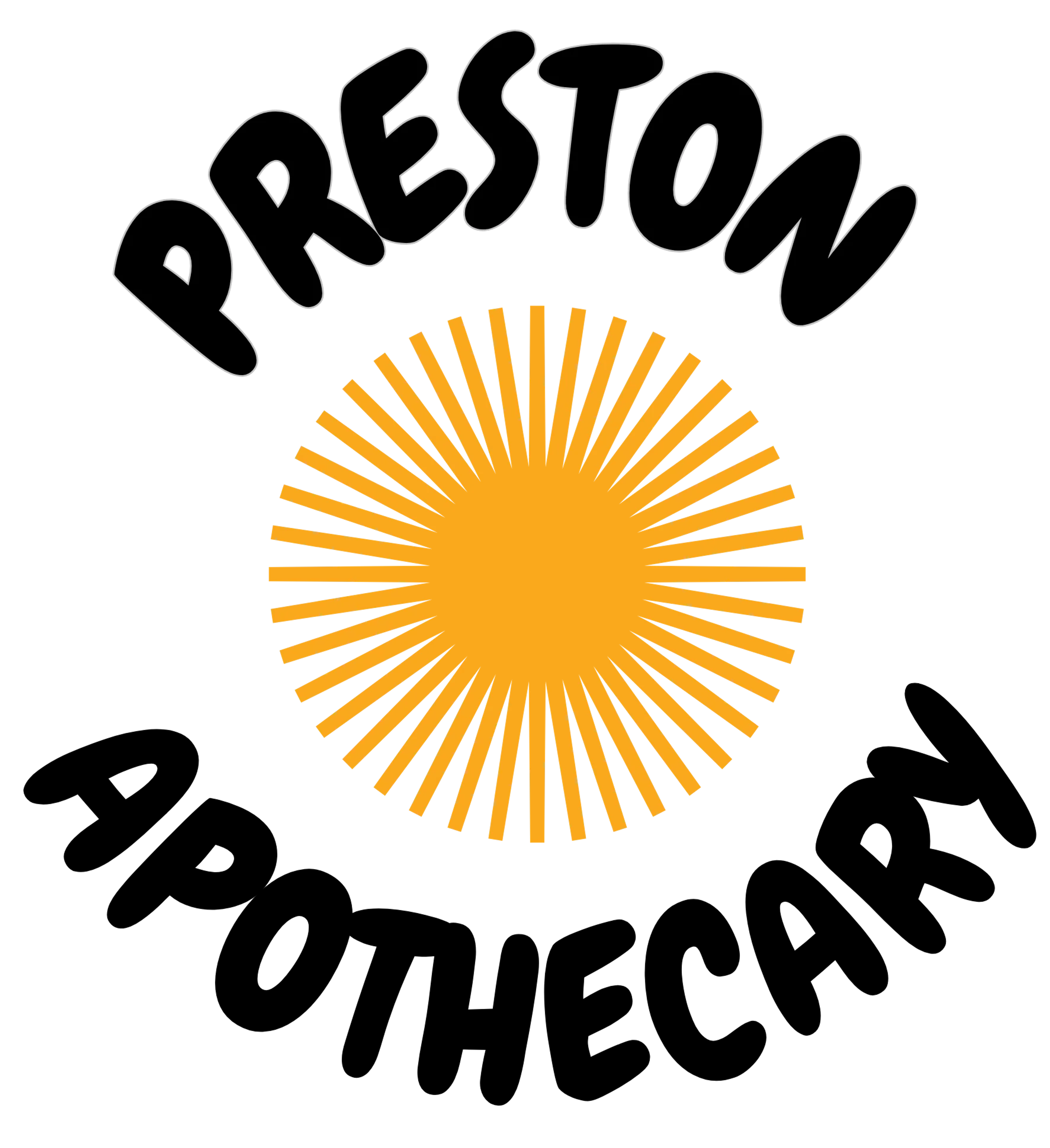 The logo for Preston Apothecary