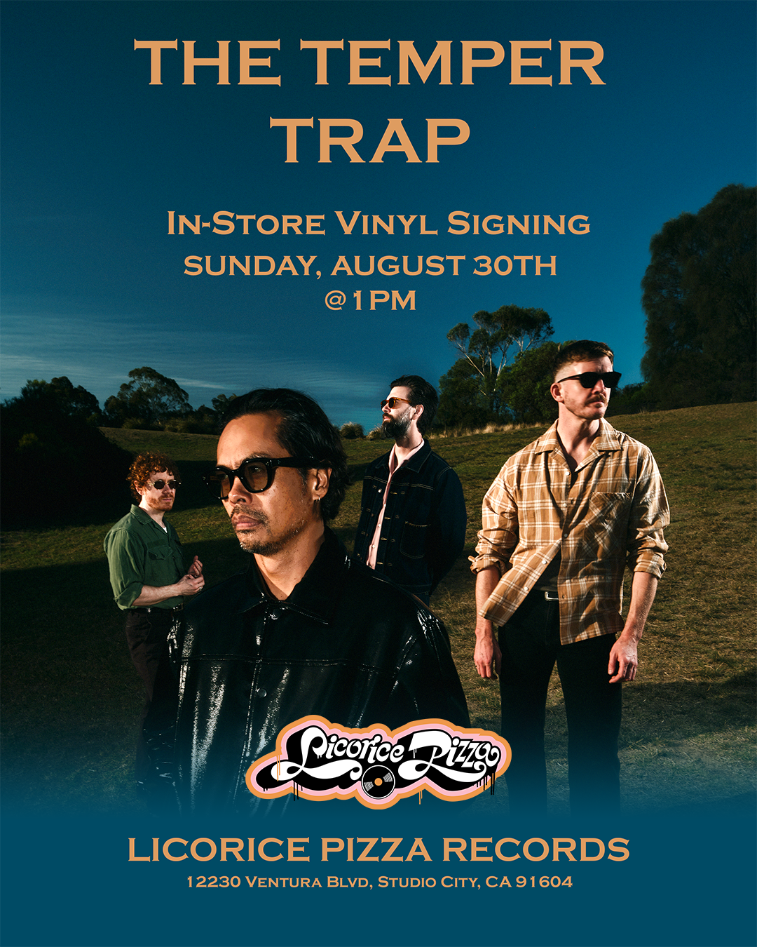 The Temper Trap Meet And Greet + In-Store Signing