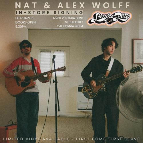 Nat & Alex Wolff In-Store Signing