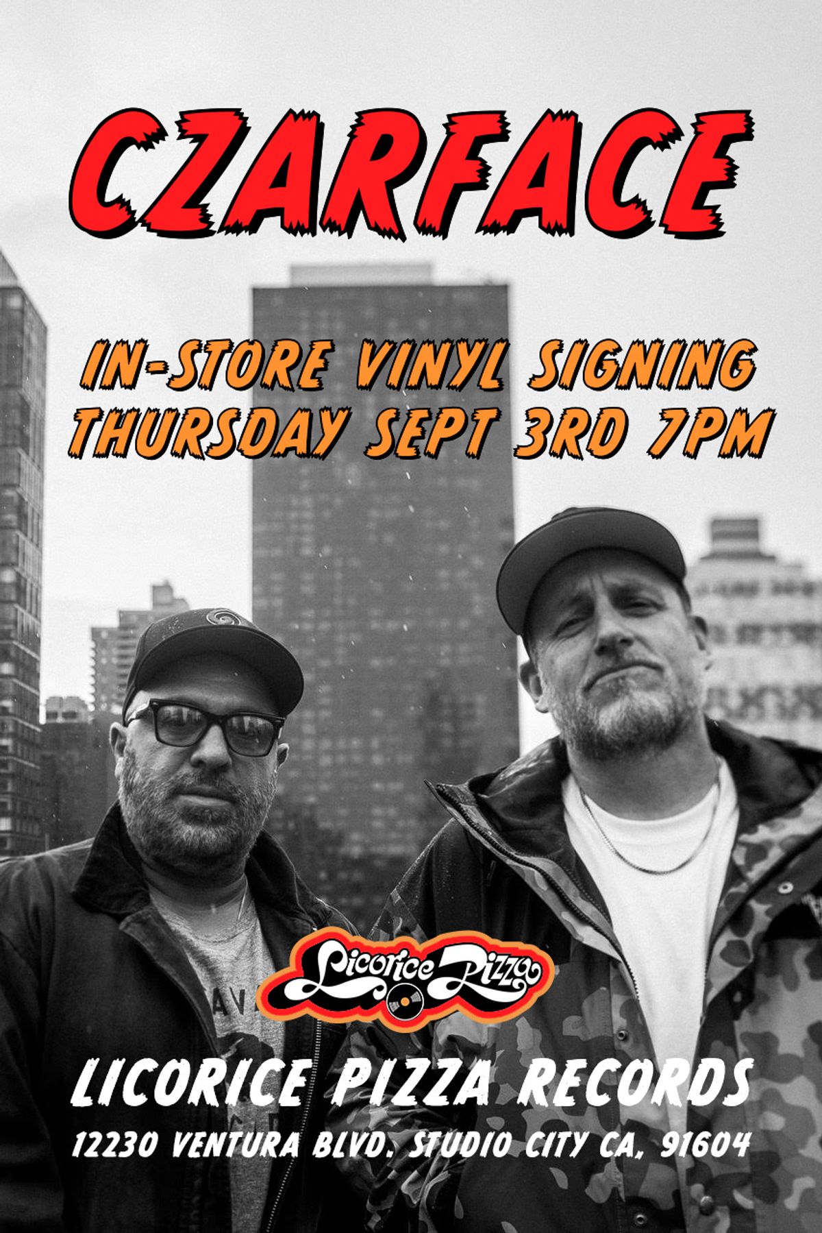 Czarface: Meet and Greet + In-Store Signing