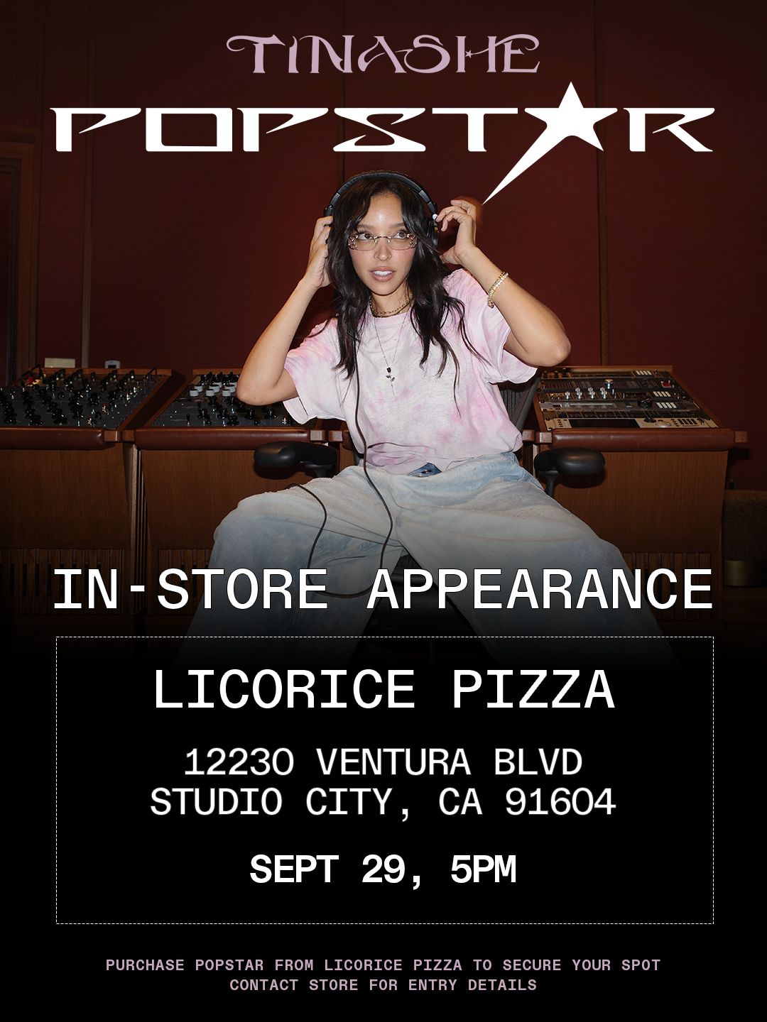 TINASHE In-Store Meet and Greet / Photo Op