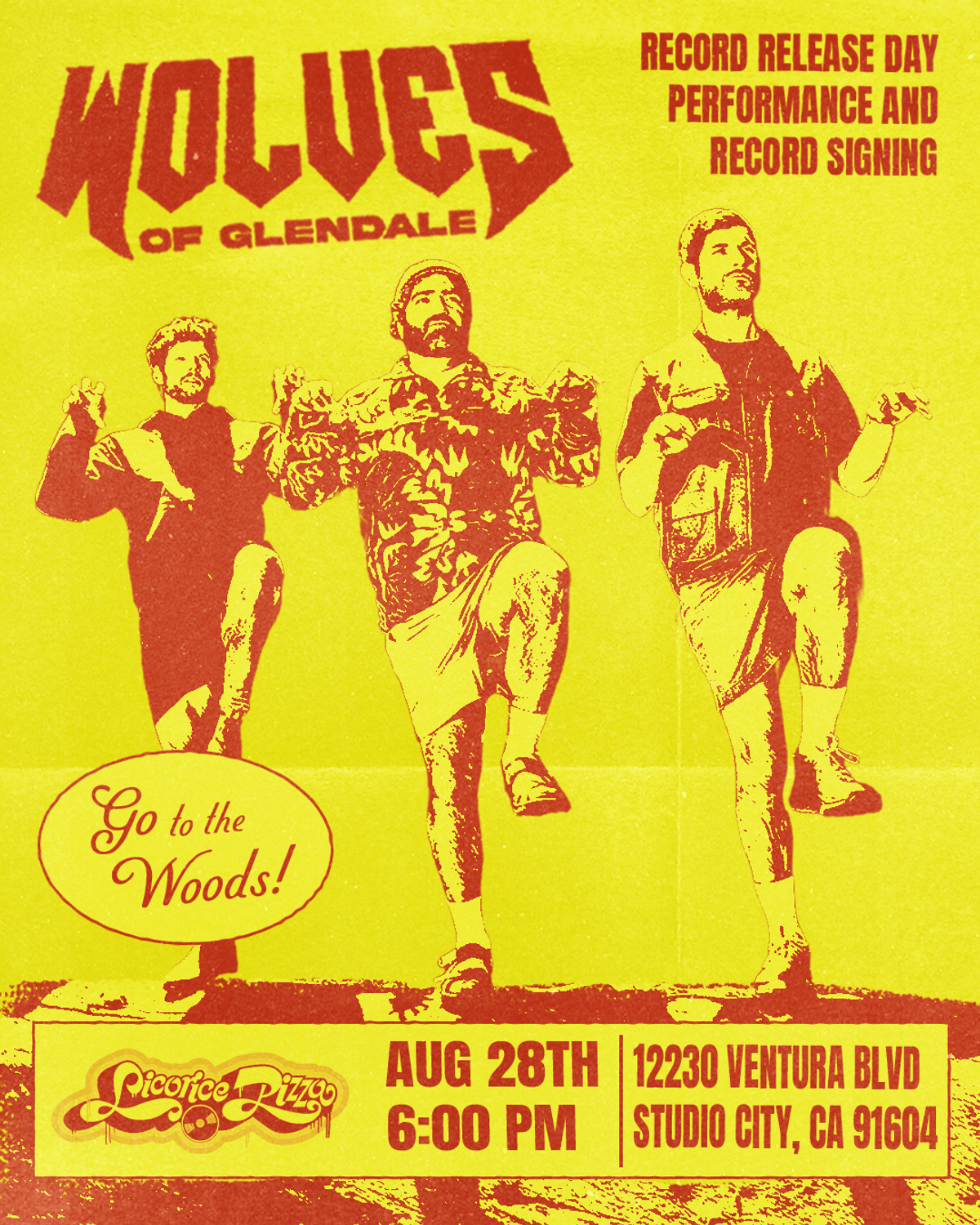 Wolves of Glendale LIVE at Licorice Pizza 
