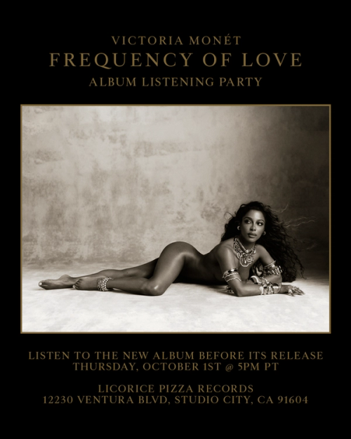 Victoria Monet - Frequency of Love: Listening Party With Victoria