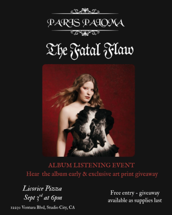 Paris Paloma Listening Party + Giveaway ⭐️