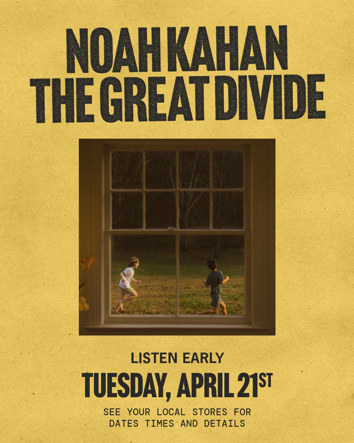 Noah Kahan Advance Listening Party
