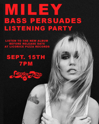 MILEY Listening Party