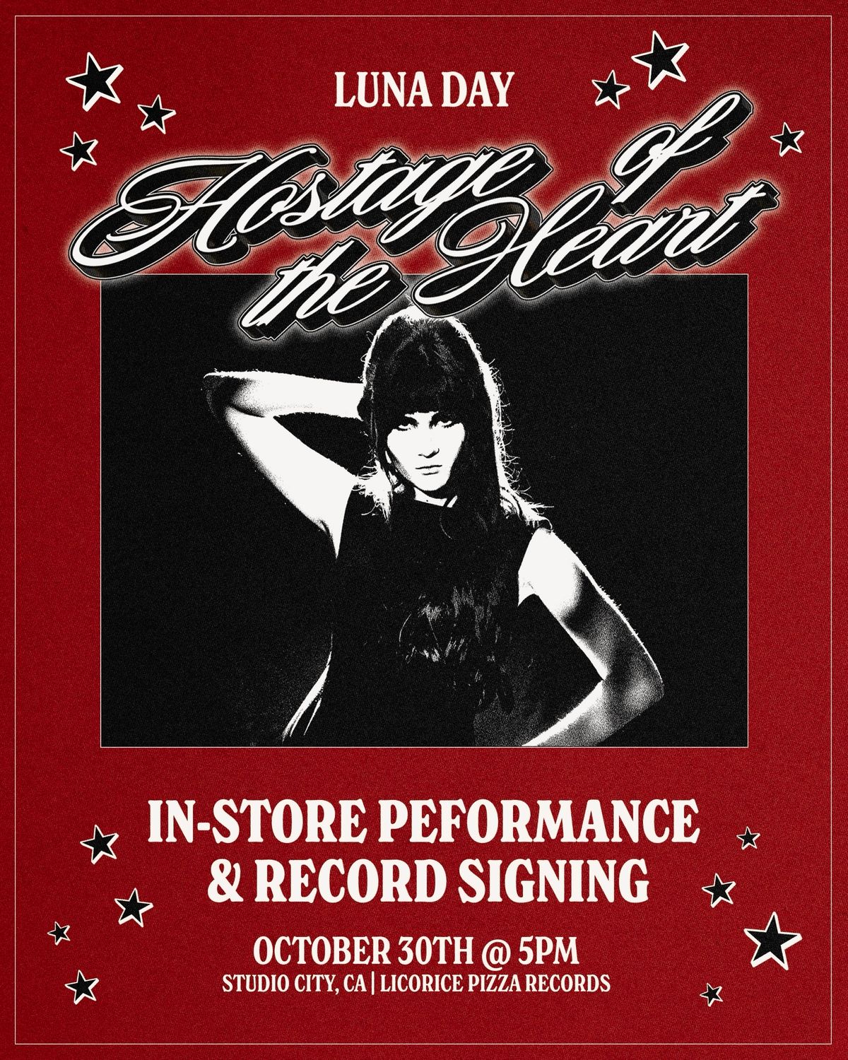 Luna Day: Hostage of the Heart In-Store Performance and Signing