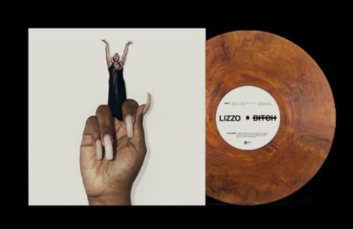 Lizzo — Bitch on orange swirl vinyl