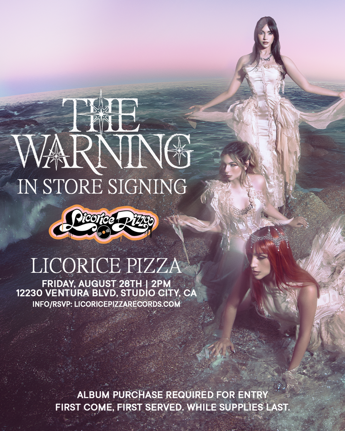 The Warning Meet and Greet + In-store Signing