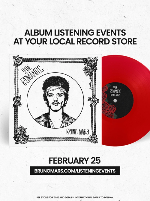 Bruno Mars Listening Party