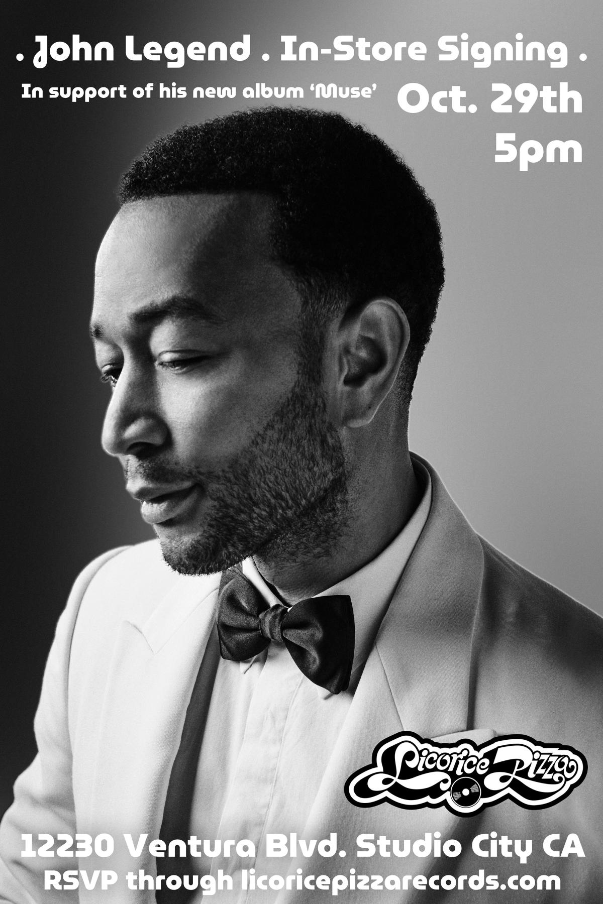 JOHN LEGEND - In-Store Signing