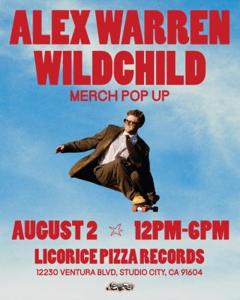 Alex Warren Merch Pop-up