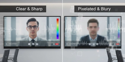 Why Video Compression Matters in Conference Rooms and How It Affects Call Quality