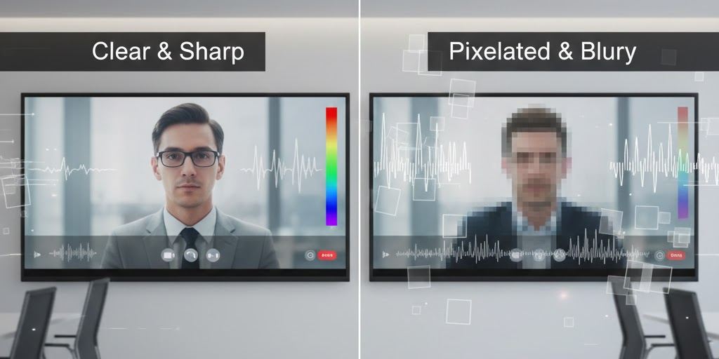 Why Video Compression Matters in Conference Rooms and How It Affects Call Quality