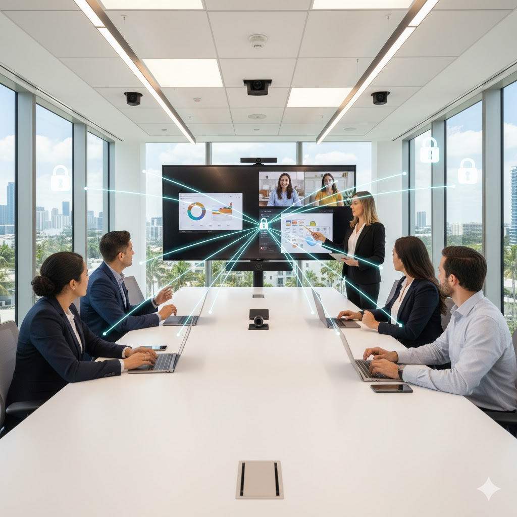 How Wireless Presentation Systems Improve Meeting Speed and Workflow