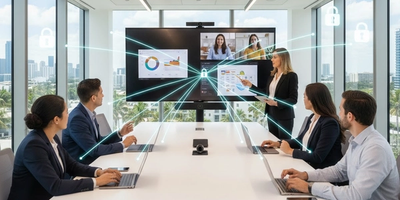 How Wireless Presentation Systems Improve Meeting Speed and Workflow
