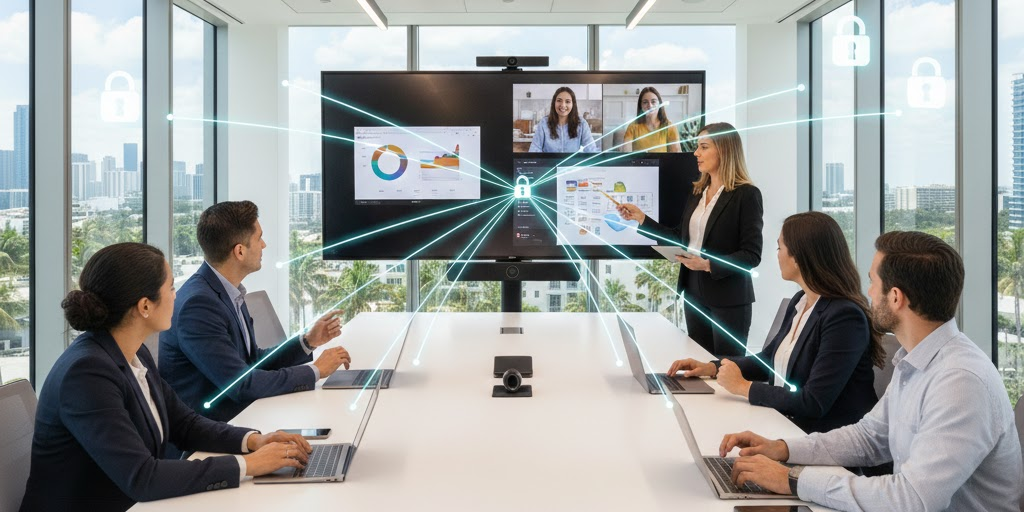 How Wireless Presentation Systems Improve Meeting Speed and Workflow