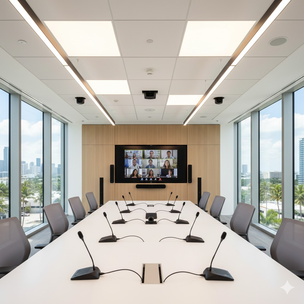 How Intelligent Lighting Transforms Conference Room Productivity