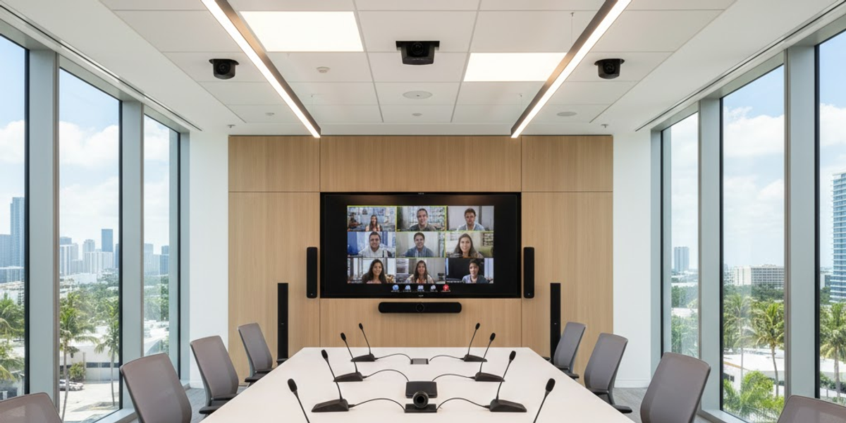 How Intelligent Lighting Transforms Conference Room Productivity ?